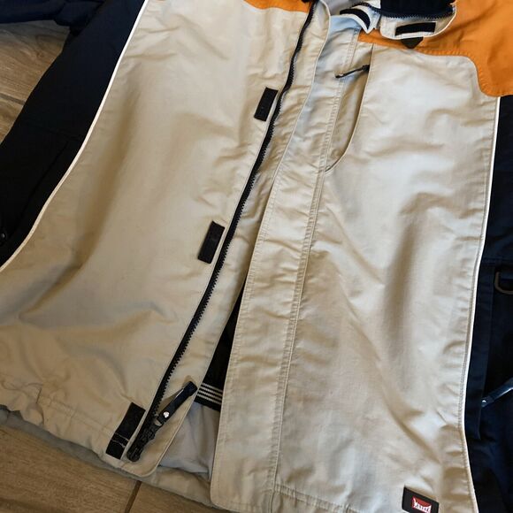 Marker Nylon Snow Ski Jacket Multi Layer Size Large Outdoor Rain Resistant - Picture 9 of 10